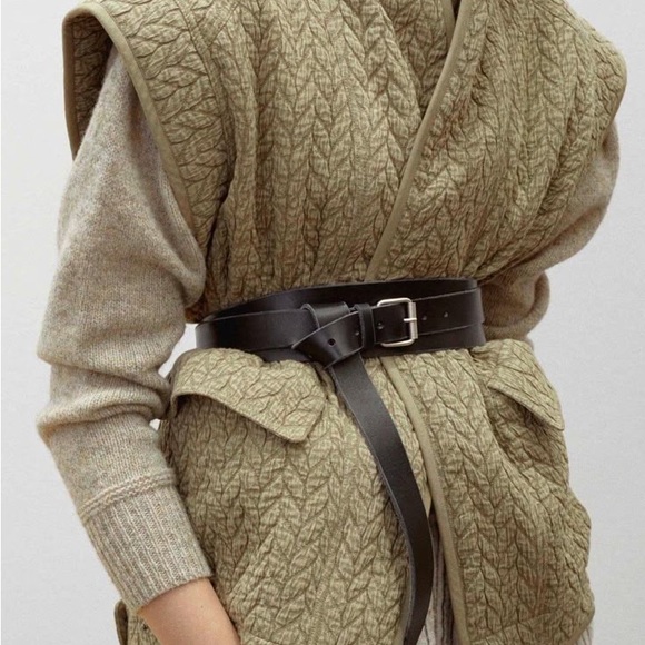 Isabel Marant Accessories - Isabel Marant Black Leather Belt
